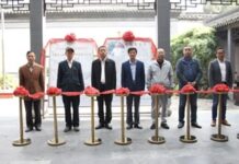 靳鹤亭教授竹文化系列专著首发式暨书画作品展在江苏兴化成功举办