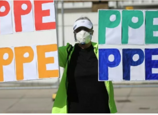 英国冠状病毒疫情增759死 累计1万8100不治