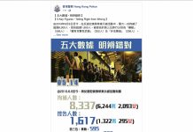 反修例示威至今逾8300人被捕 1600多人被檢控