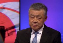 中驻英大使:李文亮非吹哨人 中国不是病毒源头