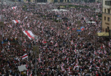 白罗斯连续第二个周末爆发反卢卡申科游行 波罗的海三国声援