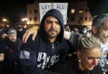 支持特朗普成员在波特兰中弹身亡  特朗普与波特兰市长相互指责