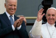 拜登与教皇长谈 辩论美国堕胎