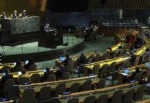 岸田文雄在紐約嚴厲譴責俄羅斯進行核威脅