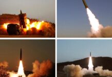 韓美日代表共同譴責朝鮮射彈