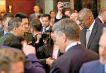 美防長就攔截和南海台灣問題警告北京 李尚福不點名批亞太“北約化”