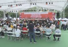 維園辦市集 港警高度戒備