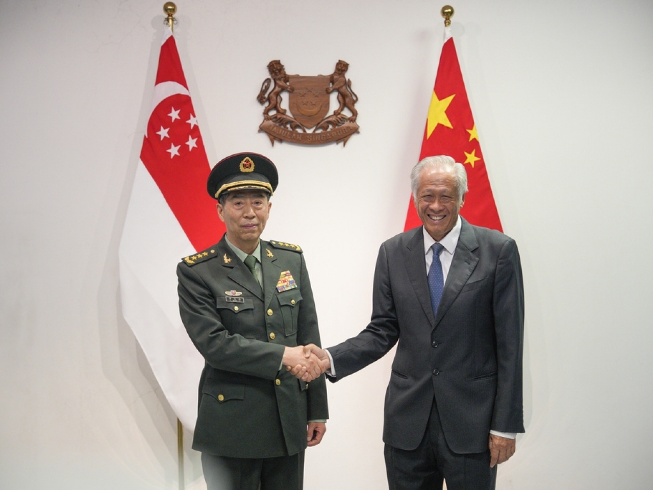 新加坡防長：中美有意恢復軍事對話機制