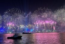 踏入2024年,煙花再次在香港維港上空綻放