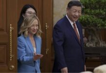 梅洛尼訪華與習近平會晤:意中兩國簽署三年合作計畫重啟雙邊關係