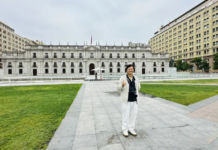 遊走在智利首都——聖地牙哥的街頭