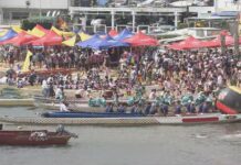 香港端午節 數千名選手齊聚划龍舟