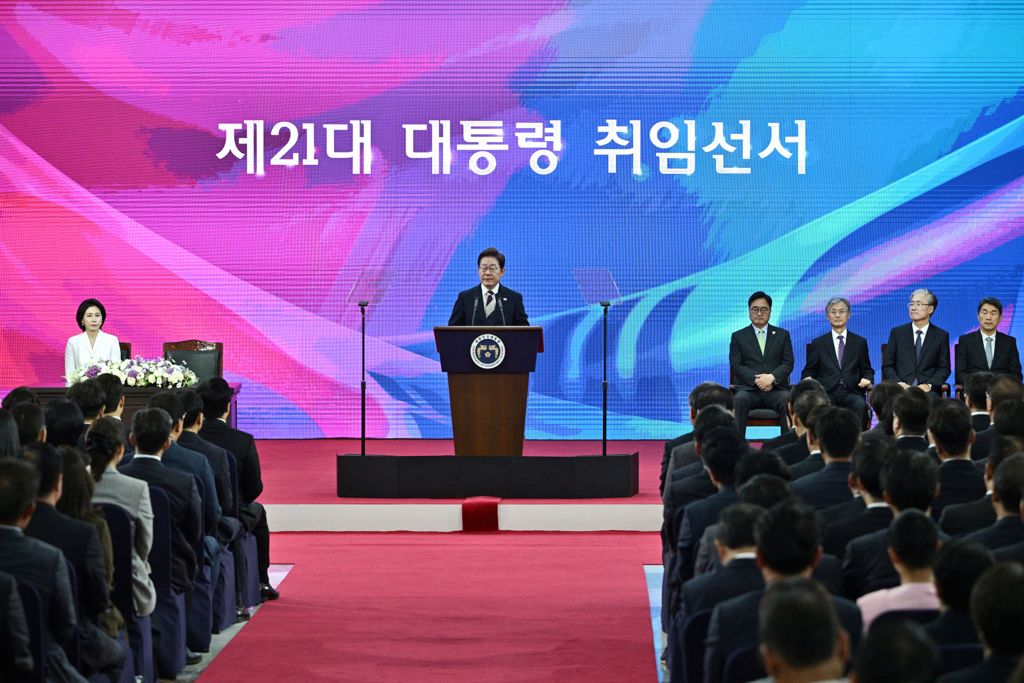 韓國新總統李在明就職 5大施政要點一次看