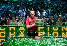 塞尔比主场封神 击溃世界第一 夺冠中冠首冠