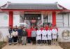中國(上海)青年志願者與雲南省第一人民醫院援老醫療隊聯合蘇發努馮孔子學院開展醫療義診及中國文化體驗活動