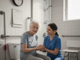 失智者上廁所的照顧