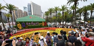 香港花卉展覽今日開幕