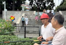 佛山中山公園悄然開放垂釣 市民樂享生態新空間